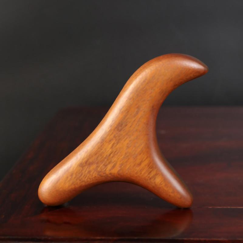 1PCS Neck Foot Sandalwood Trigger Point Massage Gua Sha Tools Home Gym Professional Therapy Massage Tool For Back Leg Hand Face