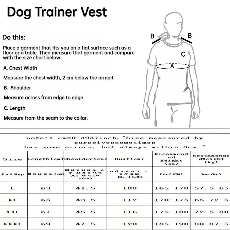 Lightweight Mesh Dog Training Vest with Multiple Pockets Bite Resistant for Spring Summer Training