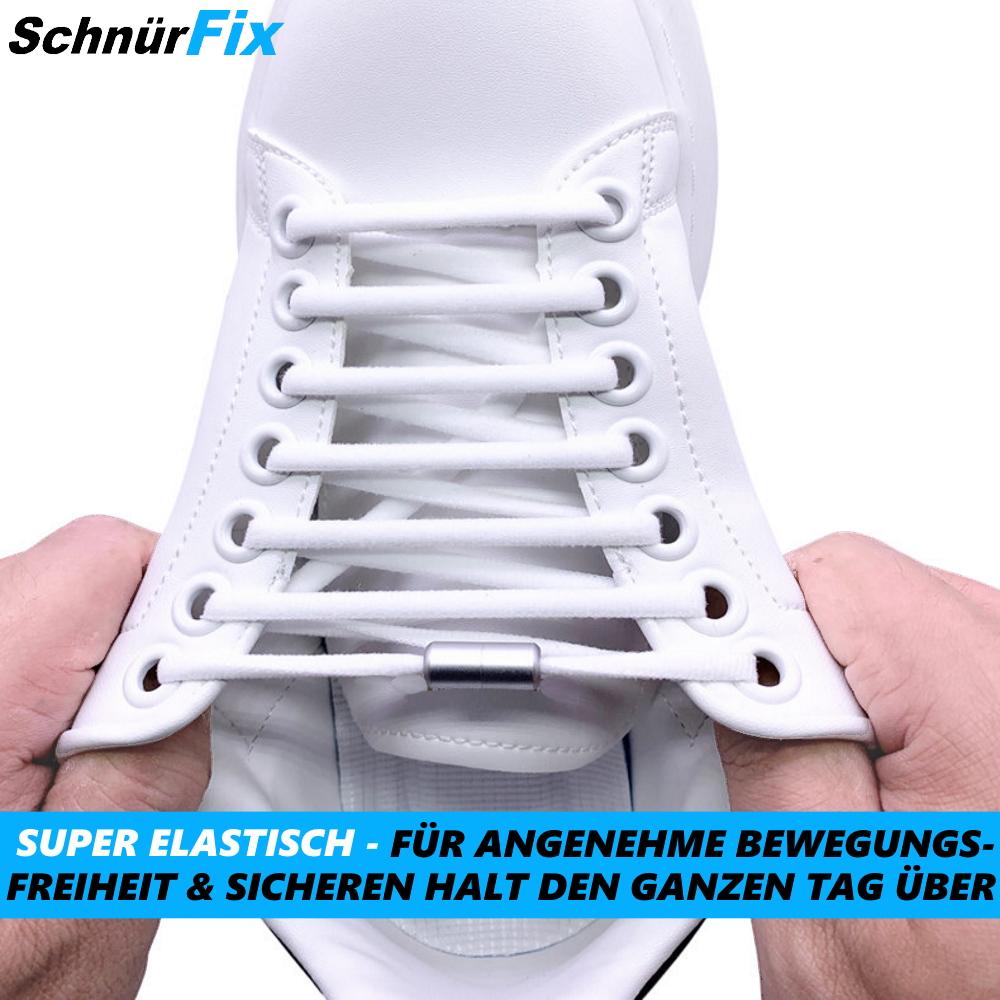 SCHNÜRFIX шнурки быстросъемные без завязывания шнурки эластичные плоские