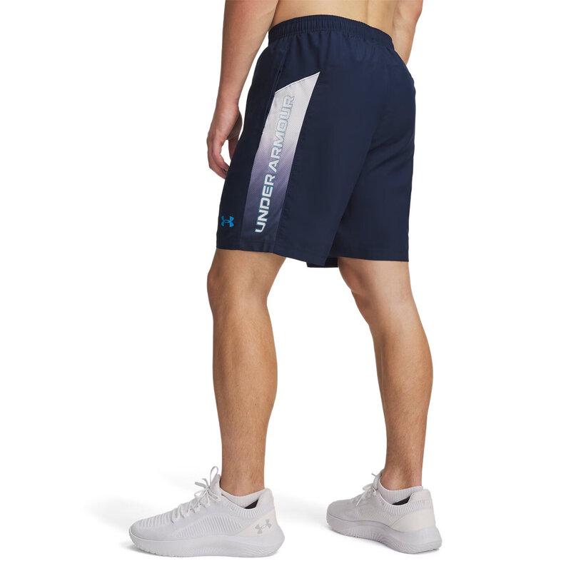 Under Armour Мужские плетеные тренировочные шорты с эффектом выцветания