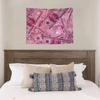 Pink Money Tapestry 29x37 In Aesthetic Wall Hanging Decorative Tapestries Cute Preppy Banner For Teen Girl Bedroom College Dorm Home Living Room
