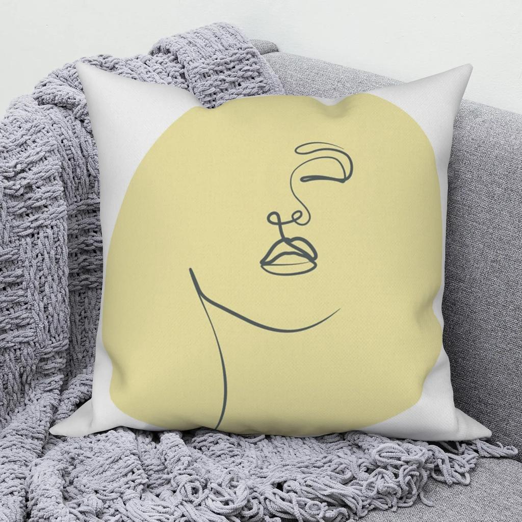 Линия Абстрактная Наволочка Чехол для Подушки Дивана Современный Простой Скандинавский Декоративный Домашний Накидной