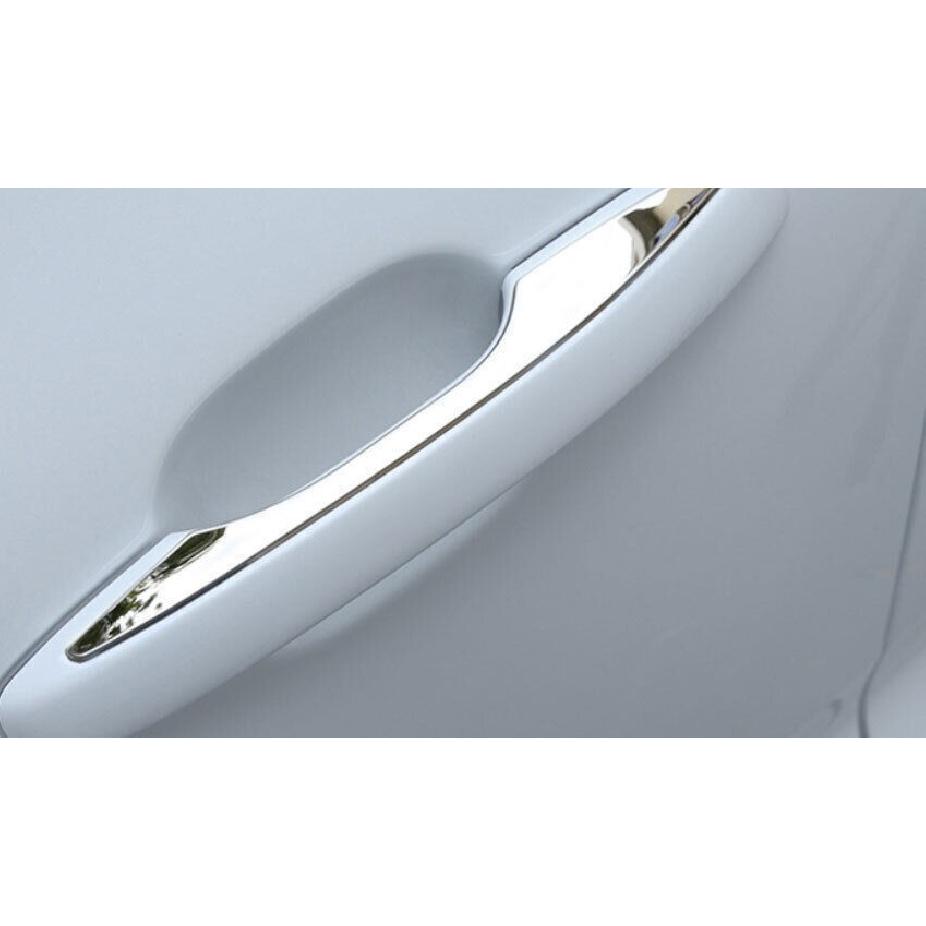 For Volvo XC60 Exterior Outside Door Handle Cover 2018-2023 4pcs Chrome Titanium