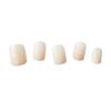 Kiss New York Press & Go ASAP Nail Tips, Gossip Beige, 1 Set