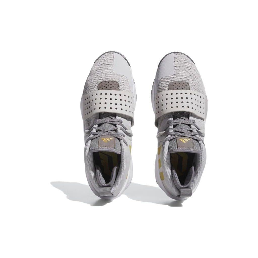 Adidas Кроссовки унисекс Dame 8 EXTPLY Light Solid Grey Gold Metallic Grey-Three IG8086