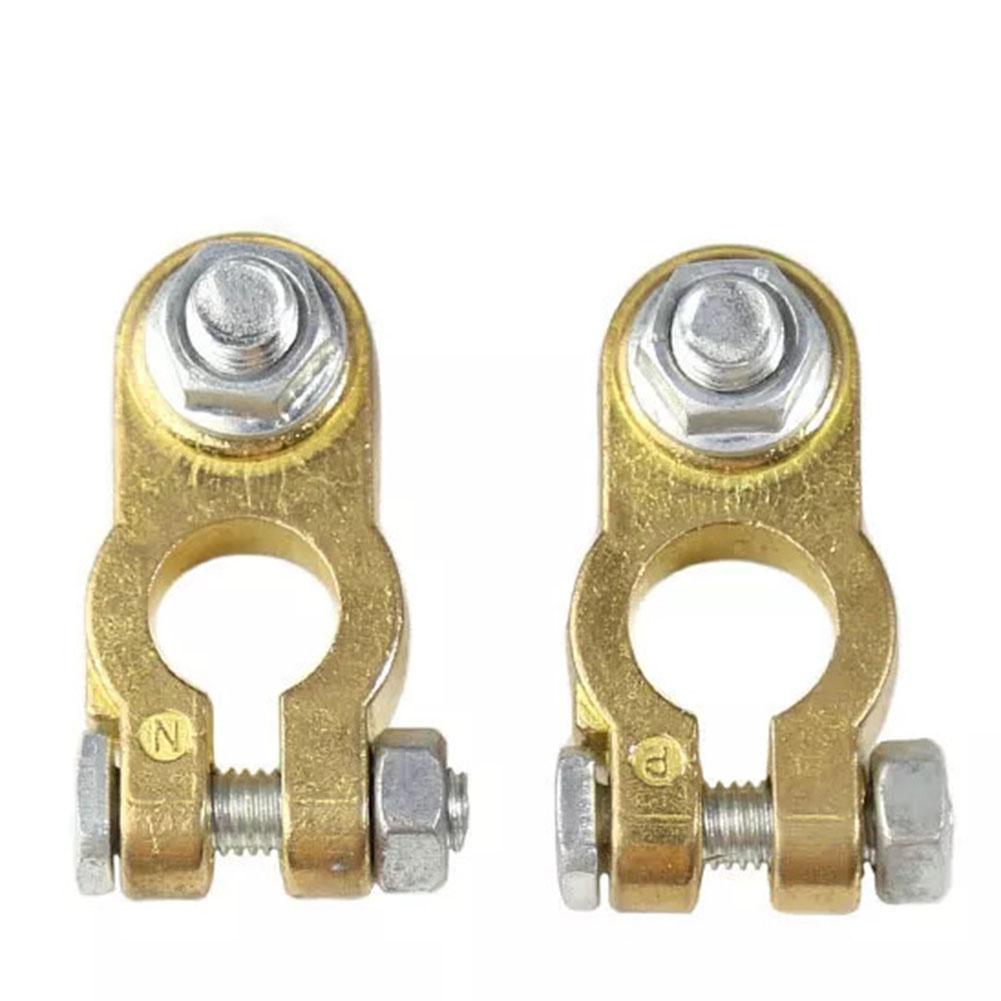 4 шт. клеммы автомобильного аккумулятора разъемы зажимы чистая медь быстросъемные зажимы аккумулятора для автомобилей грузовиков лодок автодомов