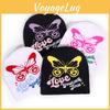 Butterfly Patterned Knit Hat For Teens Girls Boys Warm Casual Street Style Accessory