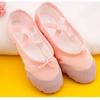Женские плюс бархатные балетки для взрослых с раздельной подошвой для детей мягкие балетные танцевальные туфли для девочек для практики танцев женские сапоги