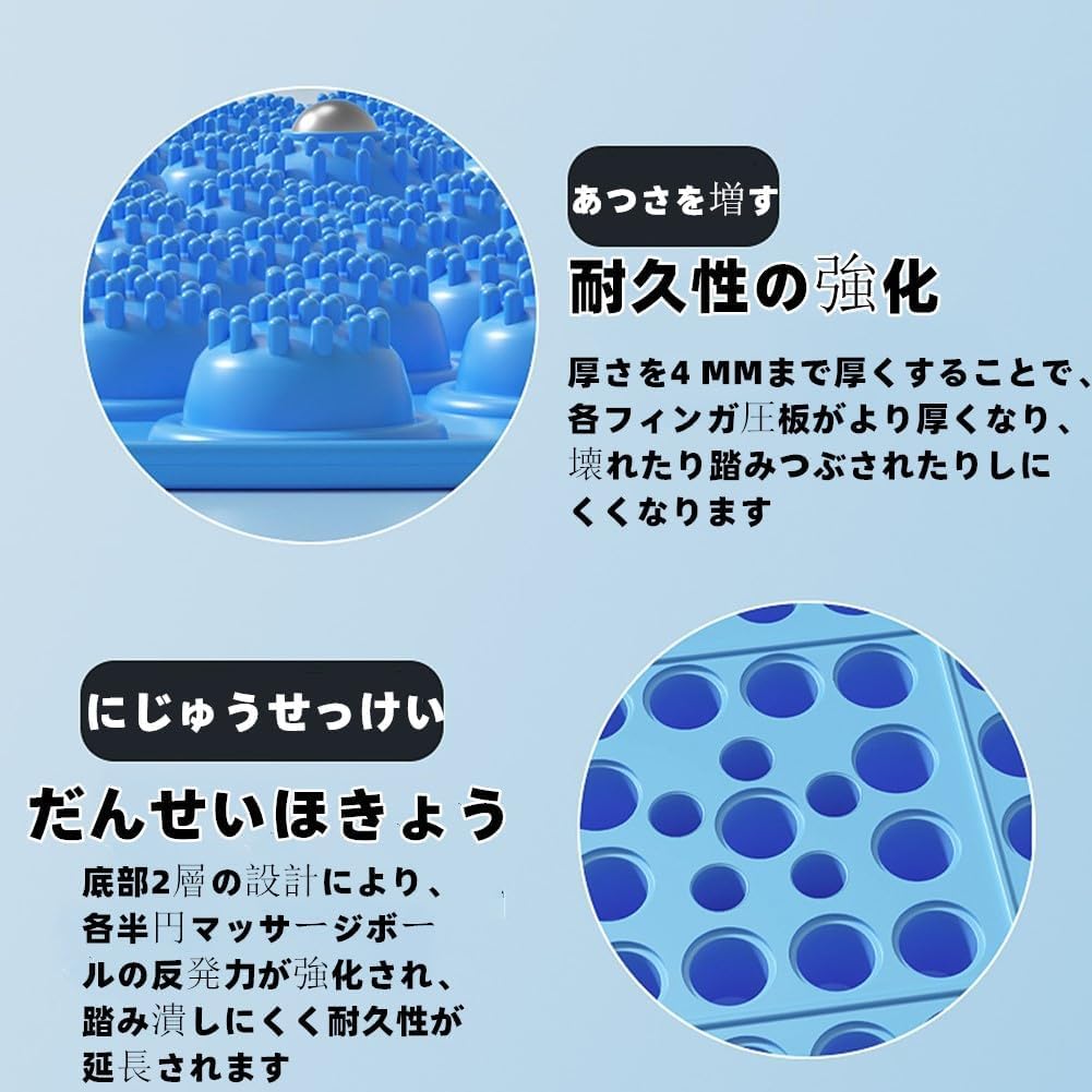 Lyyxjsltd Массаж стоп Эргономичный Расслабление стоп Точечный массаж Шиацу для домашнего использования Коврик, Дизайн, Массаж, Коврик, Пластина, Складной, Круглый, Прочный,