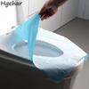 10 шт. одноразовых чехлов для унитаза, портативные водонепроницаемые безопасные аксессуары для ванной комнаты, коврики для унитаза для кемпинга, чехлы для туалетов
