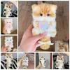 Handmade Twisty Stick Little Cat Pendant Plush Twist Bar Kitten Doll Toy DIY Material Package