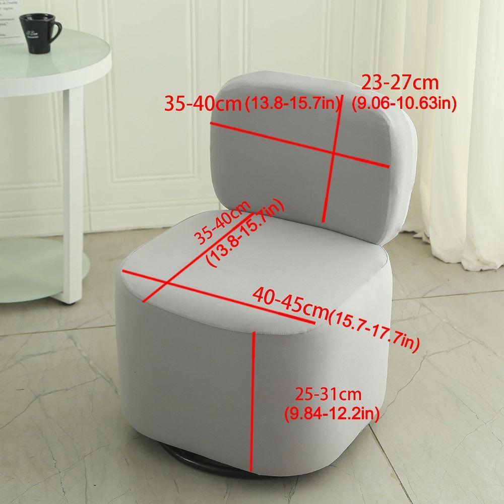 Slipcovers Mushroom Stool Cover Elastic Shoe Changing Chair Slipcovers Home