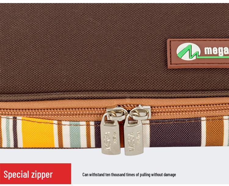 Large Insulated Portable Outdoor Medicine Cooler Bag for Insulin with Ice Pack