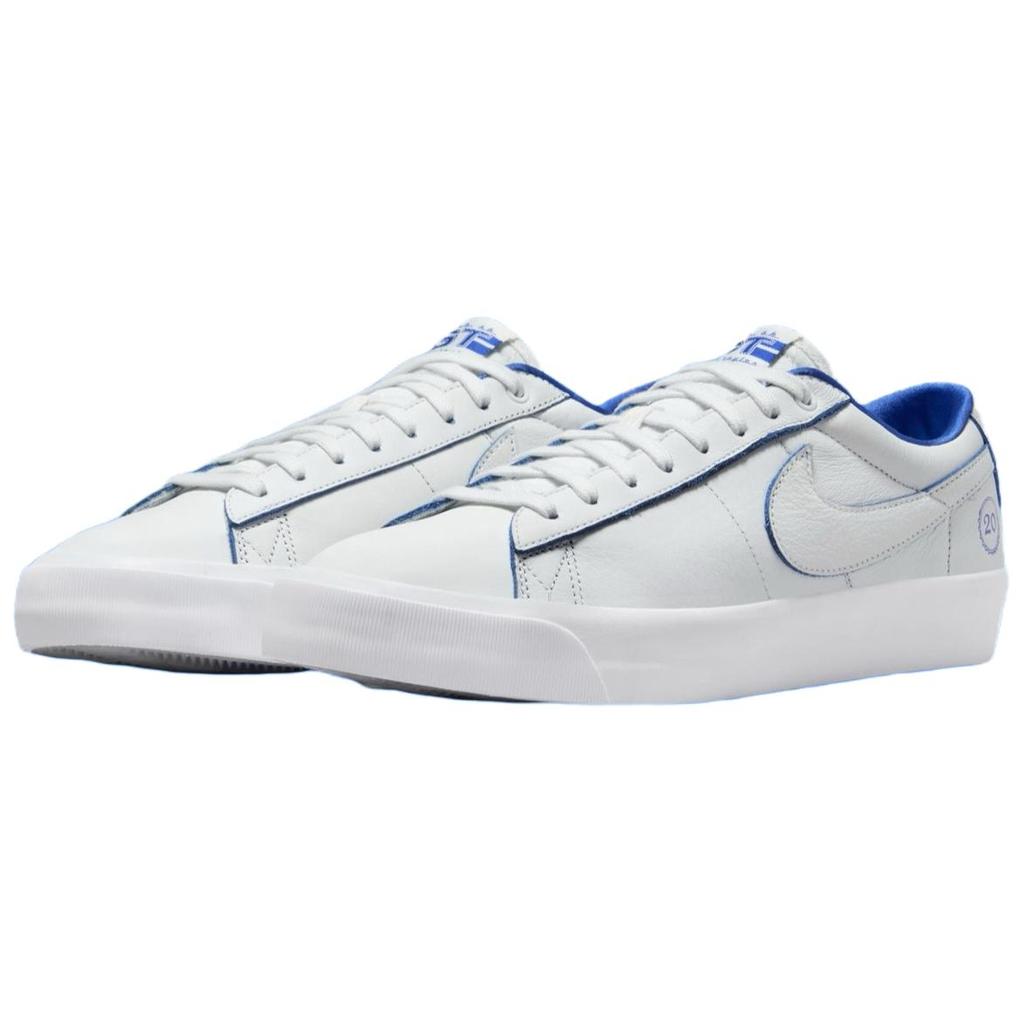 Грант Тейлор x Nike Zoom Blazer Low Pro GT SB Fine China Мужские кроссовки Белый Summit-White Королевский синий Game-Royal FZ1300-100