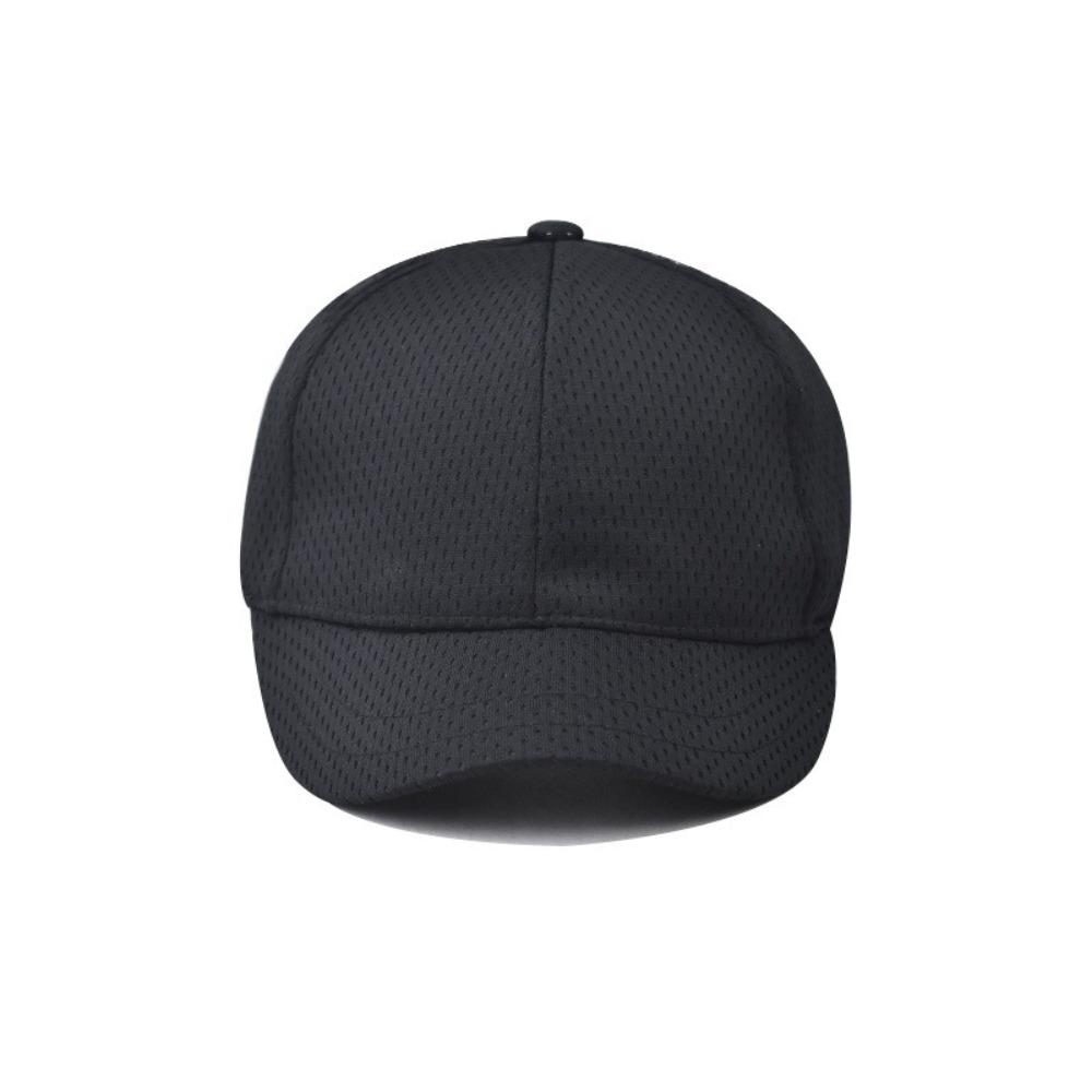 Quick Drying Mesh Cap Breathable Trucker Caps Versatile Short Brim Baseball Cap  Unisex