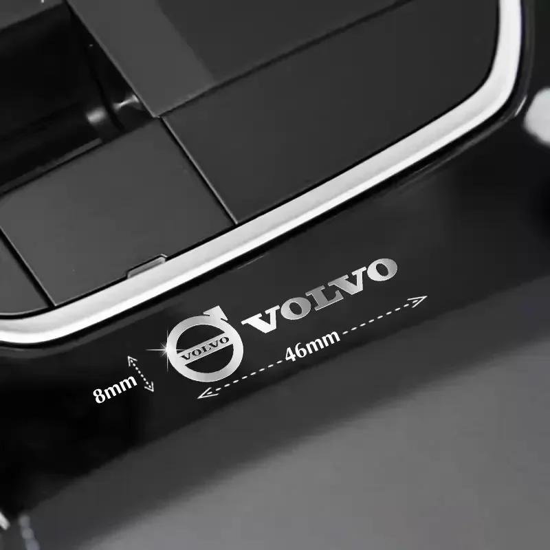 bscqy5 4pcs Car Styling Metal Stickers Interior Decoration Decals For Volvo XC90 V90 V60 XC60 V40 S80 S60 S90 C40 XC40 V70 XC70 C30 C70