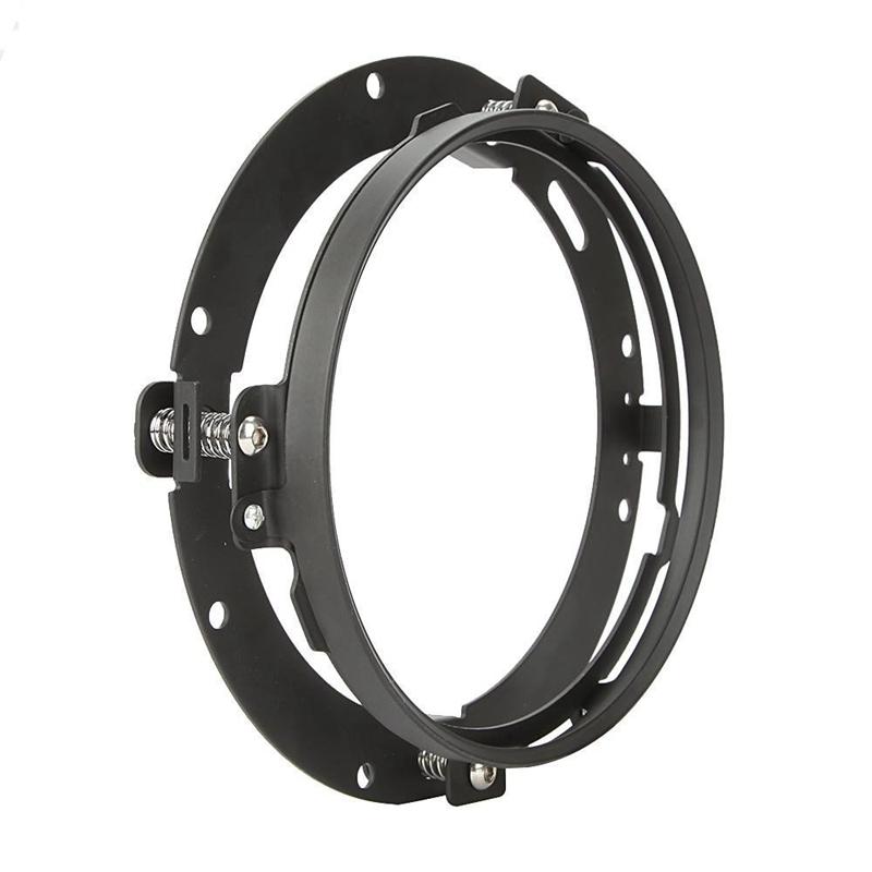 7 Inch Round LED Headlight Mounting Bracket Ring For Car Jeep Wrangler JK Suzuki Samurai for Harley Motorcycle 7" Bracket