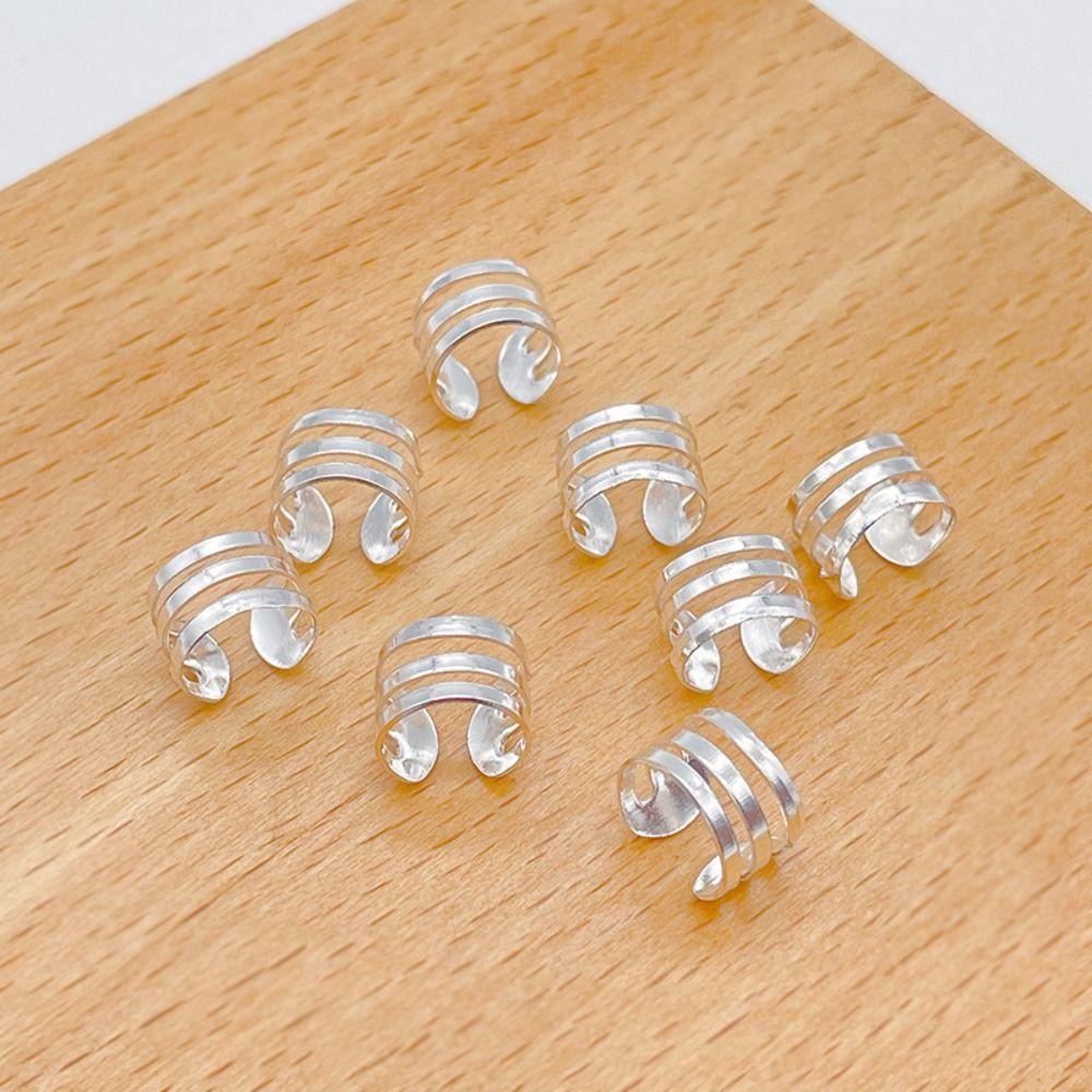 50 шт., грязная коса, заколка для волос, полые пряжки для волос, плетение волос, металлические манжеты, украшение