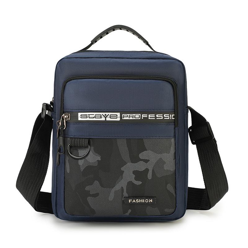 Korean Version of Simple Outdoor Messenger Bag Trend Men's Large Capacity Shoulder Bag Business Commuting Durable Joker Handbag.