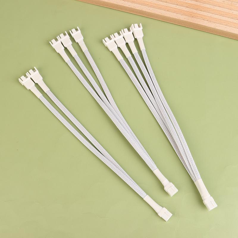 4 Pin 1 To 1/2/3/4 Motherboard CPU Fan Computer Case Fan Extension Adapter Cable PWM Female To 4 Pin Splitter Cable