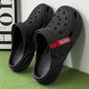 Летние тапочки мужские классические туфли Hole Shoes Comfy Soft Sole Outdoor Indoor Men's Garden Clogs Beach Shoes Slides