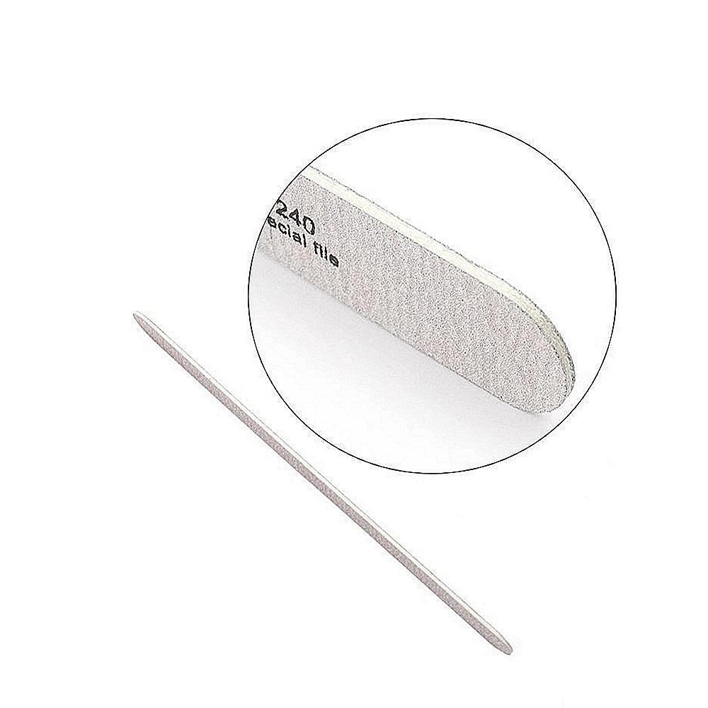 50Pcs Nail File 100/180 Wooden Sanding Buffer Block Pedicure Manicure UV Gel Nail Polish Pro Files Artificial tips