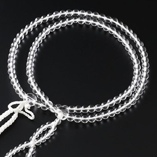 Киотский буддийский алтарь четки хаяси молитвенные четки дзёдо синсю подлинные хрустальные официальная церемониальная сумка киотские молитвенные четки 8 дюймов (Для женщин) [Набор бусин] SW-072