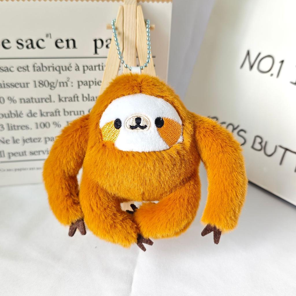 Милая тряпичная кукла Ленивец Обезьяна Плюшевая игрушка Кукла для пары Кукла Обезьяна Подарок на день рождения Девичье сердце