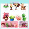 Свинья Дракон Астронавт Медведь ПВХ Крученое Яйцо Игрушка DIY Патч Материал Брелок Подвеска Мультяшный Стиль Статический Дисплей Ненаполненные Персонажи)