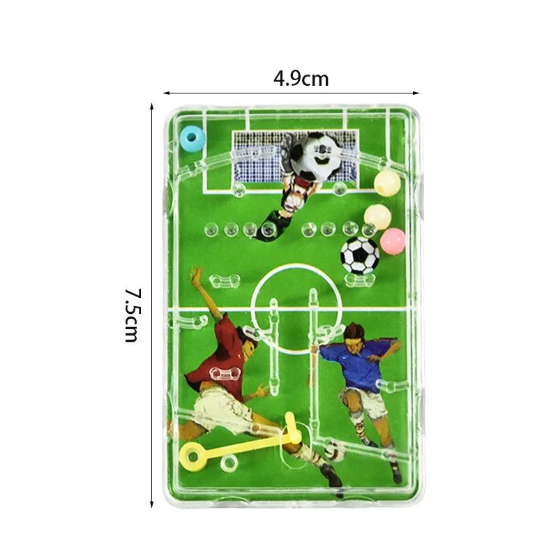 20pcs Football Party Favors Maze Game Boys Soccer Theme Birthday Party Decoration Kids Christmas Gift Toy Supplies