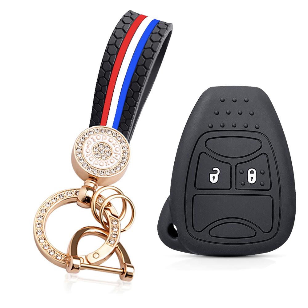 Для Dodge Avenger Caliber Cool Bo Для Jeep Grand Cherokee Compass Patriot Для Chrysler 300c Voyager PT Cruiser Чехол-брелок