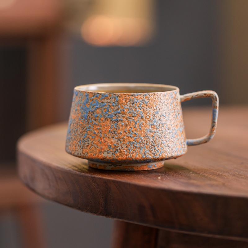 Керамическая кофейная чашка в скандинавском стиле, для послеобеденного чая, для американского латте, для латте, чашка-цветок, креативная кружка, бытовая чашка