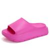 Fashion Summer Beach Thick Sole Eva Slippers Women Thick Platform Indoor Home Slides Woman Lightweight Non Slip Bathroom Flip Flops 2025