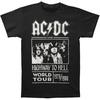 AC/DC Футболка унисекс для взрослых Highway To Hell World Tour 1979/1980