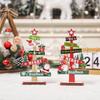Weekly New Mini Desktop Christmas Tree Ornaments for Festive Decor