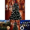 Красивая яркая уличная светодиодная гирлянда на солнечных батареях, 30 светодиодов, для декора двора и ландшафта