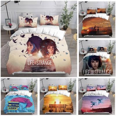 Постельное белье Life Is Strange Eu Односпальный Us Полуторный Одеяло Покрывало Пододеяльник Наволочка Набор из 2-3 предметов Детский Взрослый размер