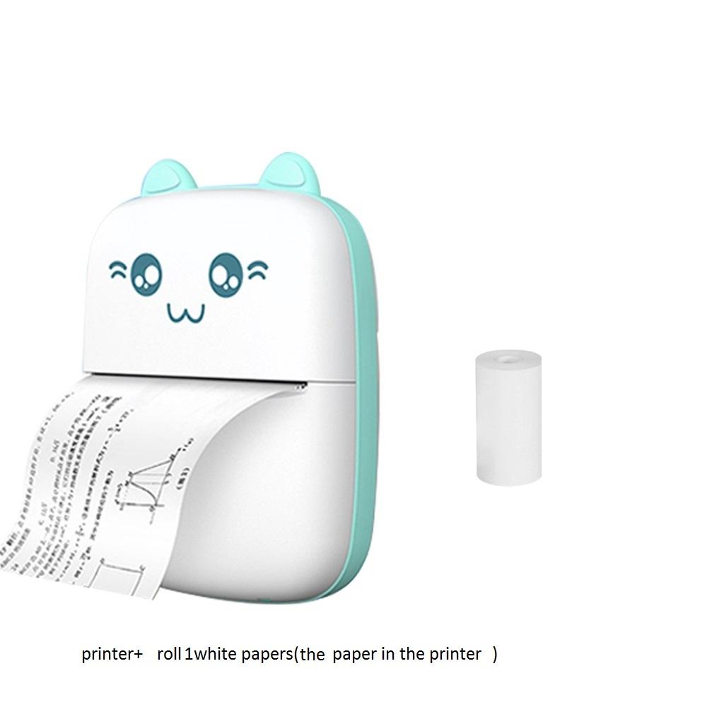 2024 Мини-термопринтер Принтер для самоклеящихся этикеток Портативный Bluetooth-принтер для фотопечати Портативный карманный принтер для Android IOS.
