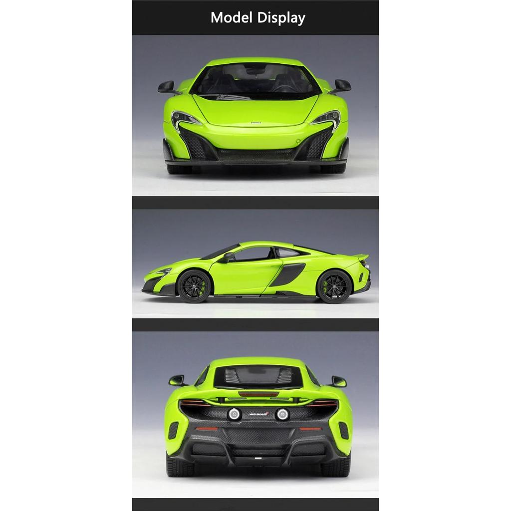 Welly 1/24 McLaren 675LT Сплав Спортивный Автомобиль Модель Литье под Давлением Металл Гоночные Транспортные Средства Модель Автомобиля Высокая Симуляция Коллекция Детская Игрушка Подарок