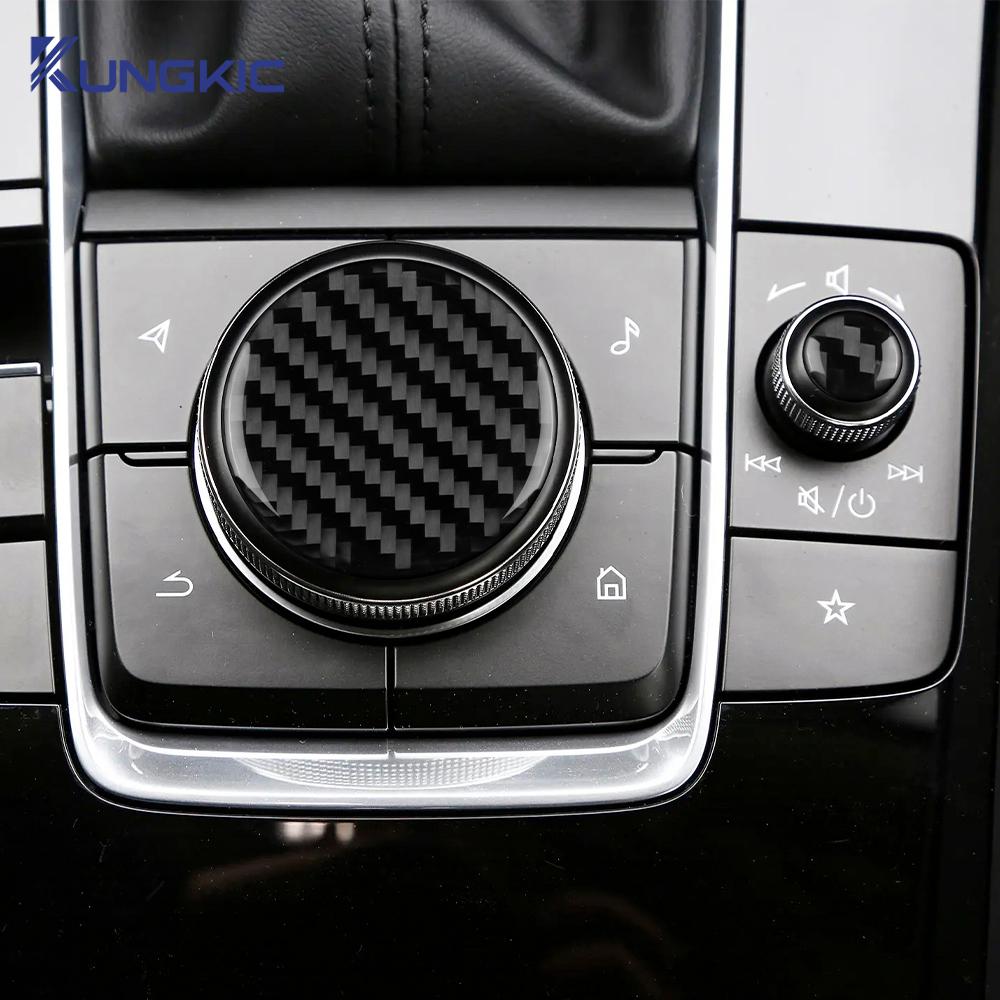 Carbon Fiber Style Center Console Sticker for Mazda 3 Axela 2019-2025 CX-30 2020-2025 CX-50 2022-2025