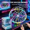V49 Дрон для футбольных соревнований WiFi FPV Вертолет с датчиком давления воздуха RC Летающий шар Игрушки для всесторонней защиты Предотвращение препятствий Вертолет RC Бесколлекторный