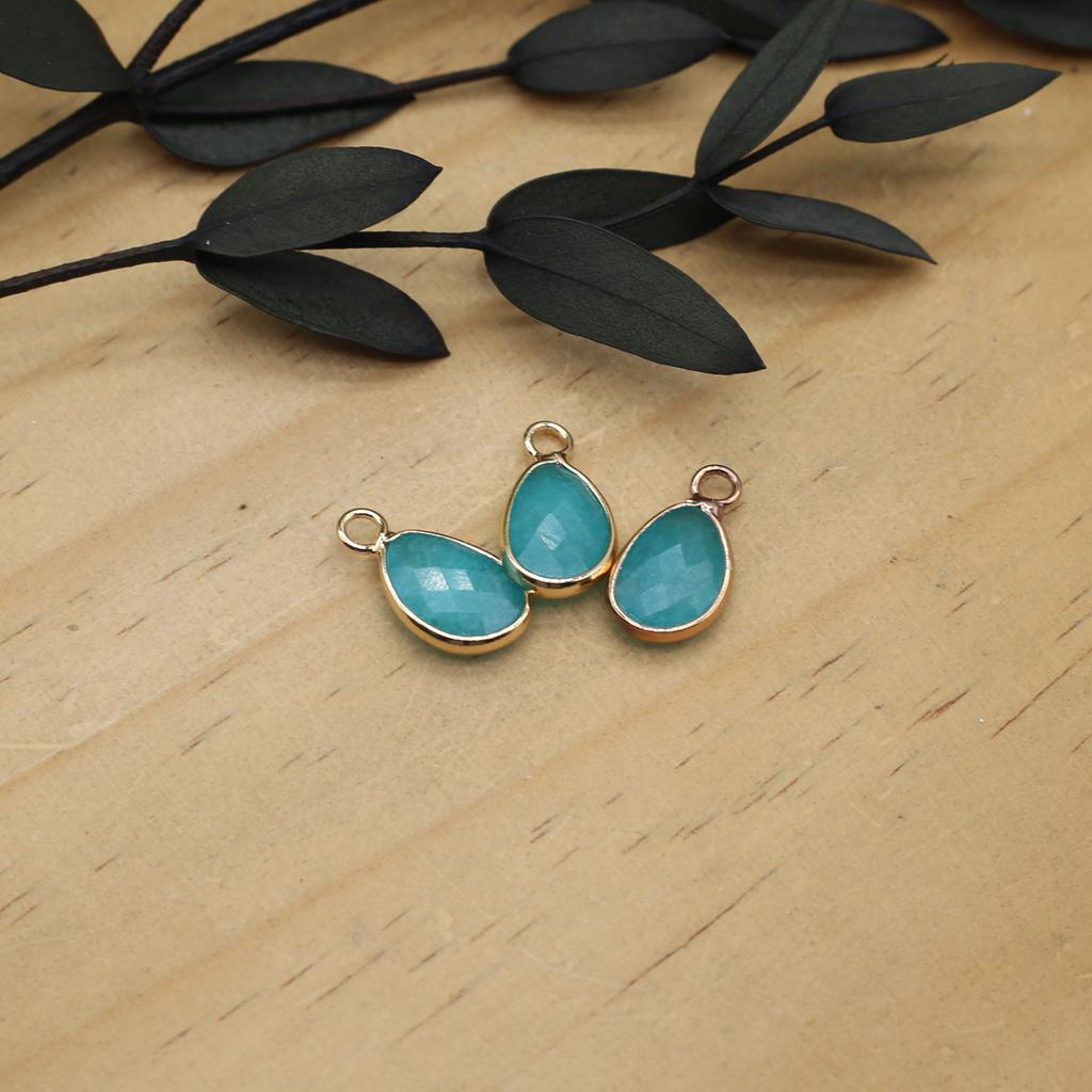 3 шт. небольшой кулон из натурального камня агаты/розовый кварц граненый кулон для изготовления ювелирных изделий DIY ожерелье серьги браслет аксессуар