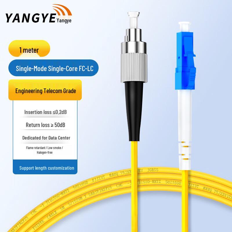 Yangye Telecom-Grade Fiber Optic Patch Cable