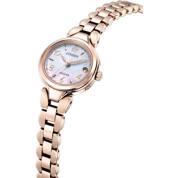 Citizen ES9472-54W ( Watch EXCEED Eco-Drive Radio-controlled Titania Happy Flight) Round Watch