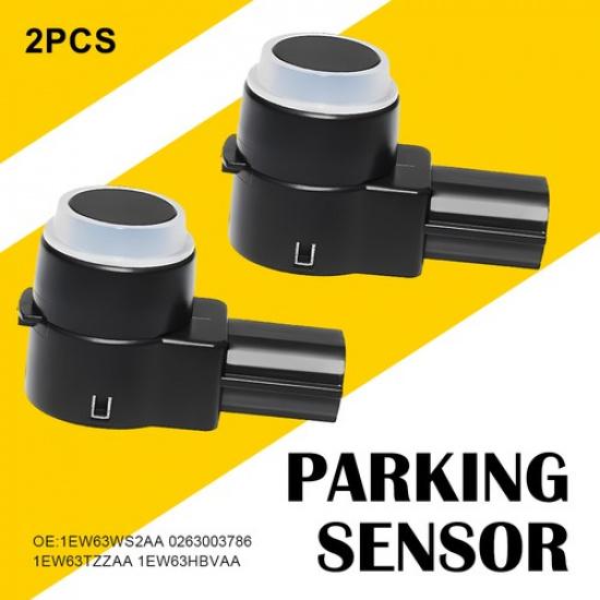 2x Rear Backup Parking Assist Sensor for Chrysler Dodge Jeep Ram 1500 1EW63TZZAA