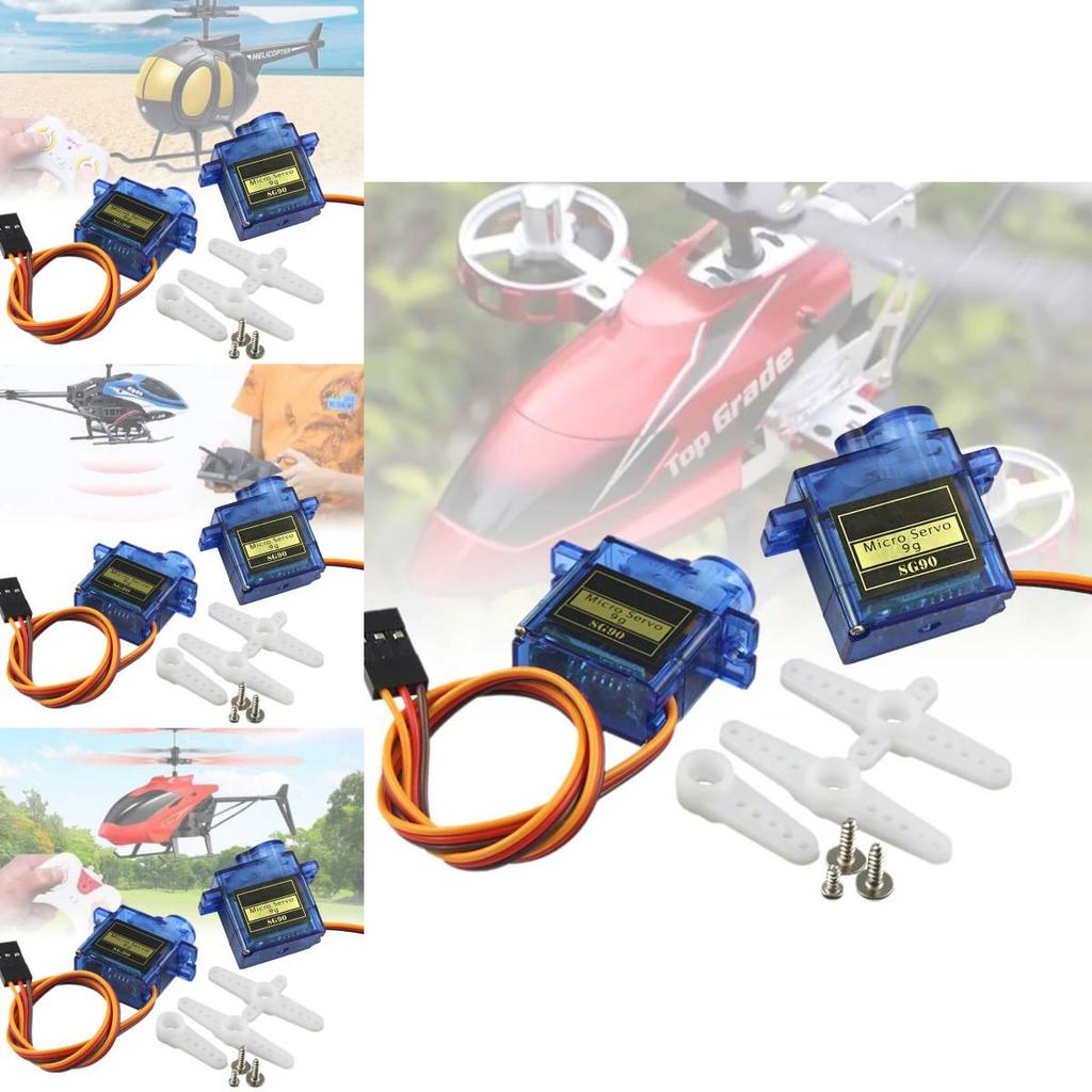 Sg90 9g Servo Lightweight High Precision Rc Model Airplane Small Robot Motor