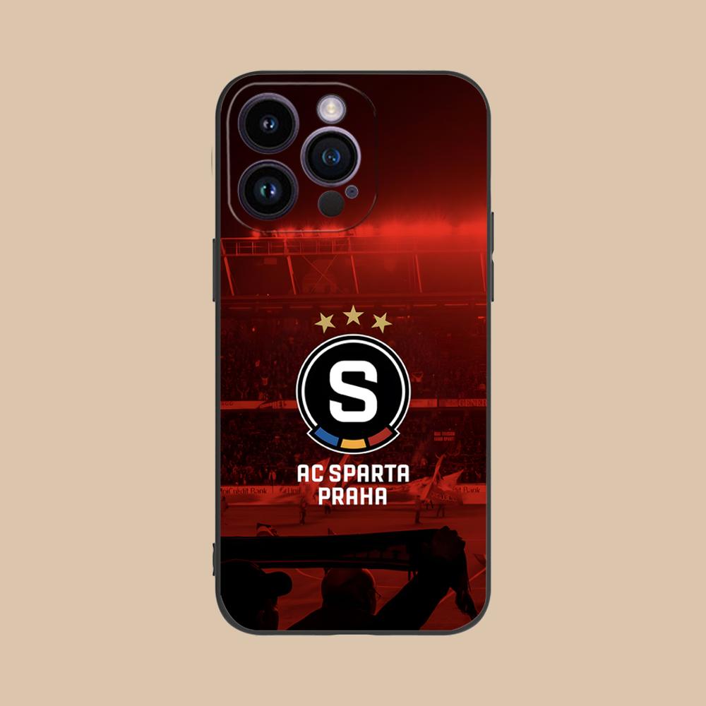 Чехол для мобильного телефона FC Sparta Praha для iPhone 17 16 15 14 13 12 11 X XR XS 8 7 Pro Max Plus Mini Цветной Защитный Роскошный Чехол