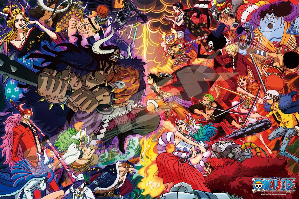 One Piece Onigashima 1000 Piece Puzzle 1000-591 Battle!!