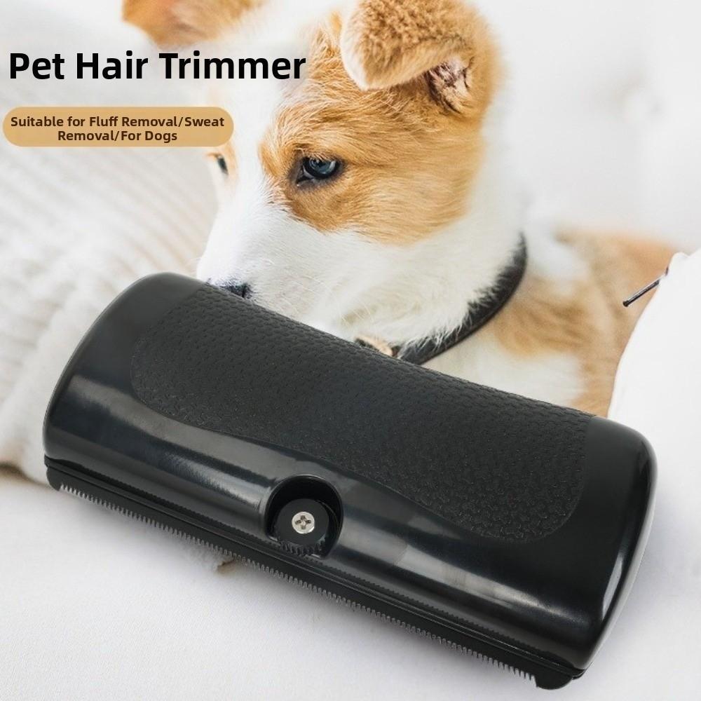 Professional Dog Hair Remover Hair Care Non-Slip Handle Pet Floating Brush Metal Brush Teeth Portable Pet Furs Knot Cutter
