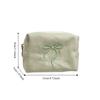 Bowknot Bow Coin Purse Portable Cosmetic Bag Square Sanitary Napkin Storage Bag  Travel